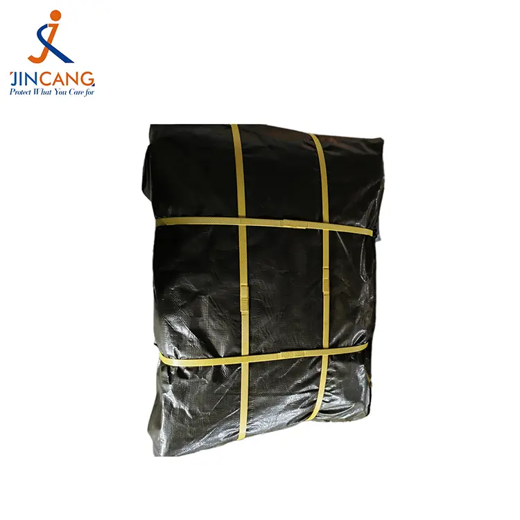 130G Black Virgin PE Tarpaulin 130G Black Virgin PE Tarpaulin