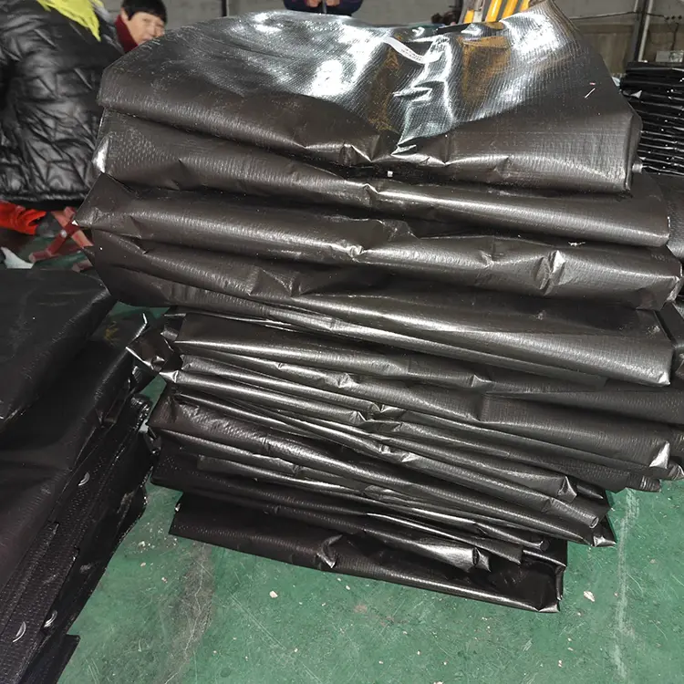 130G Black Virgin PE Tarpaulin