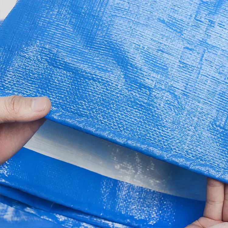 160G Blue White Pe Pearpaulin