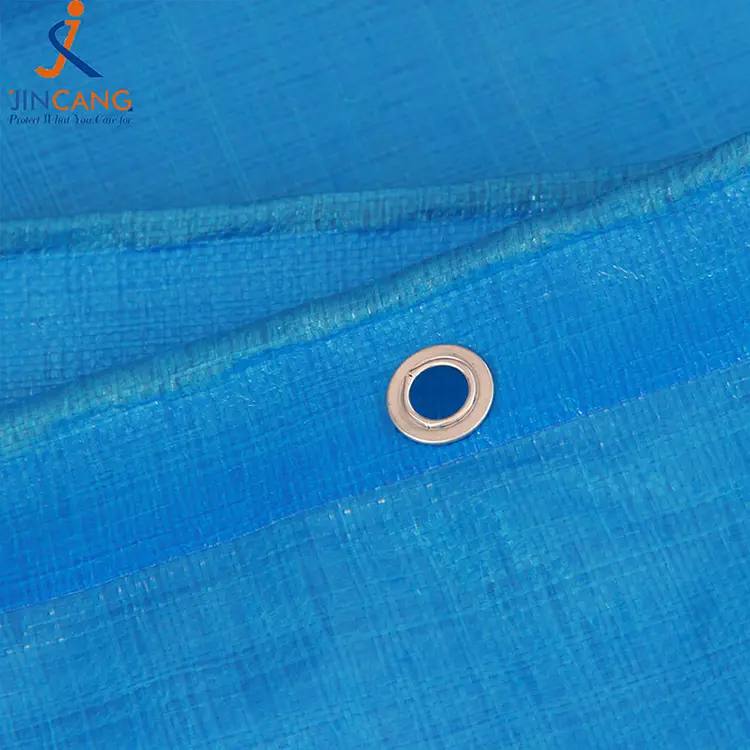 180 g blå PE -presenning