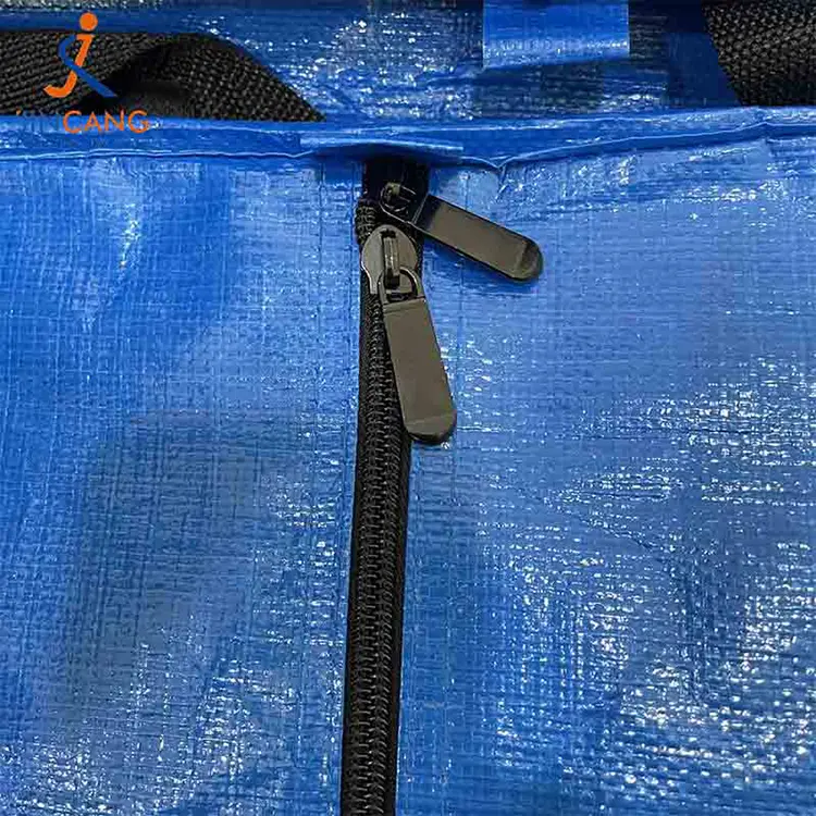 Stormarknad vikbar pp vävd rörelse väska