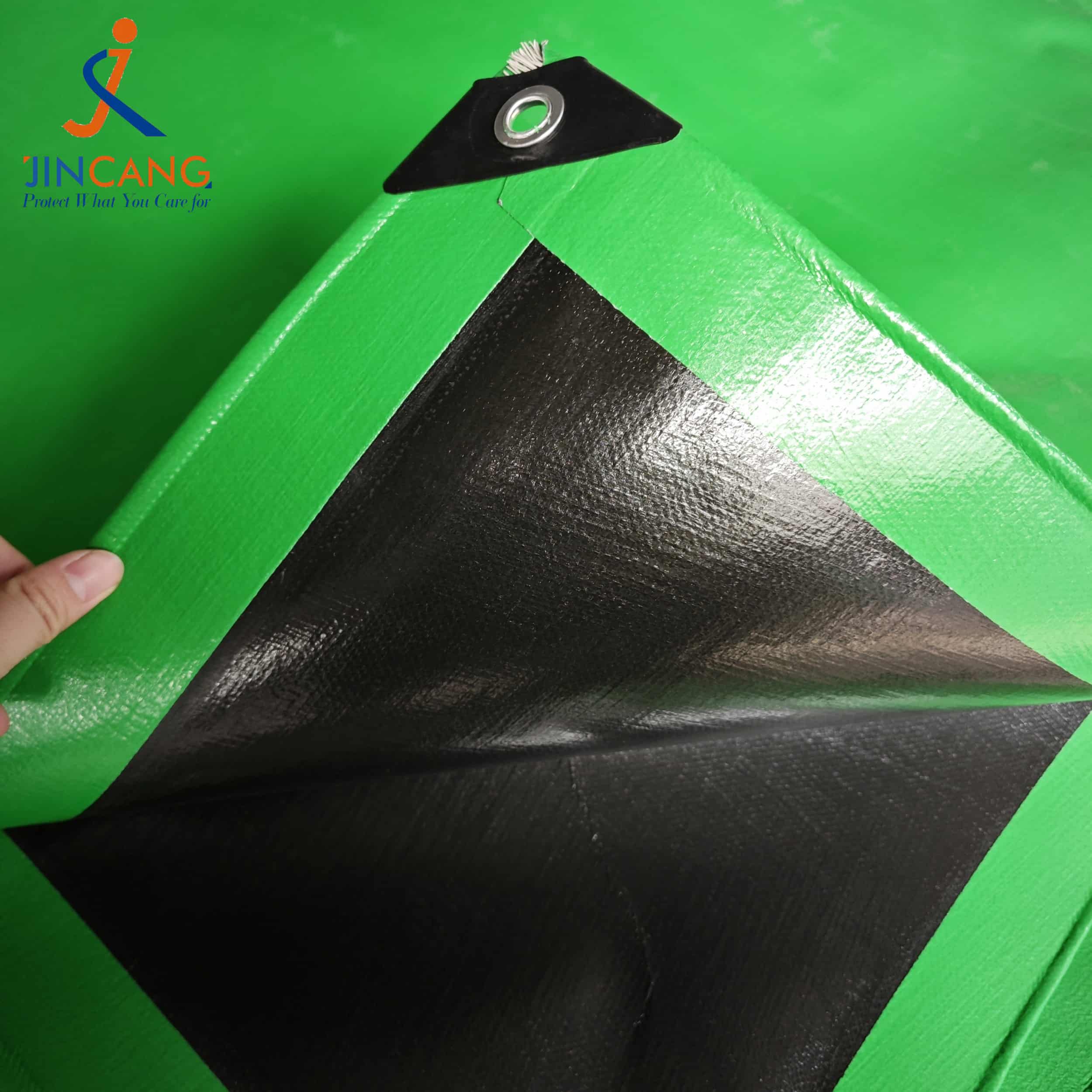 Gräsgrön 300 Gsm Virgin PE presenning Gräsgrön 300 Gsm Virgin PE presenning