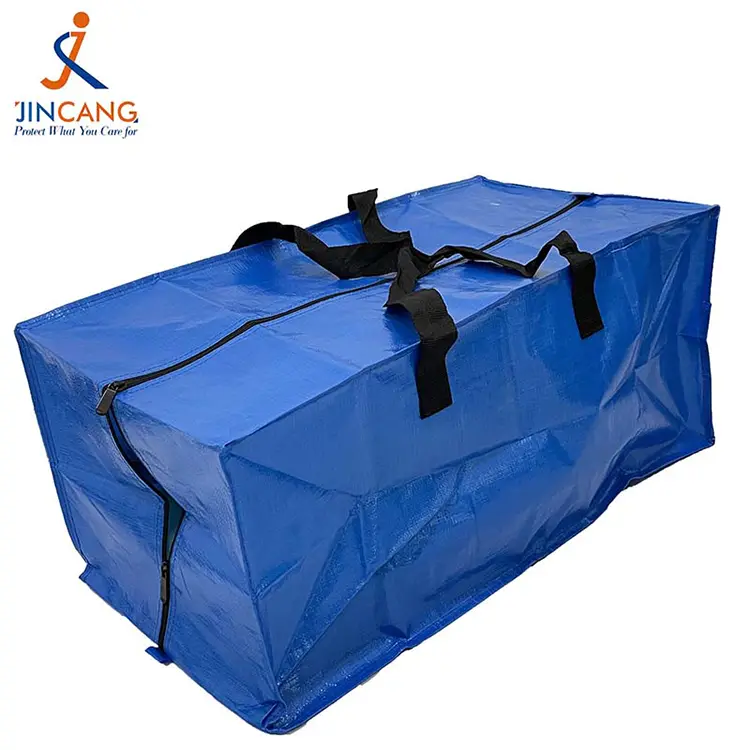 Tung PE -vävda rörliga förvaringspåsar