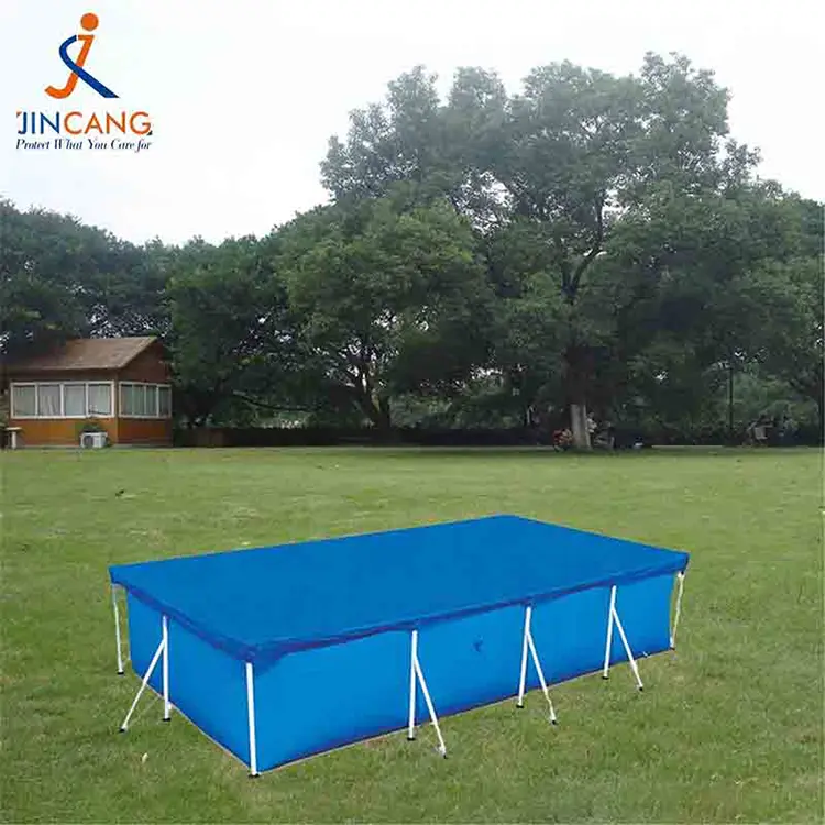 Polykarbonatlameller styvt poolskydd