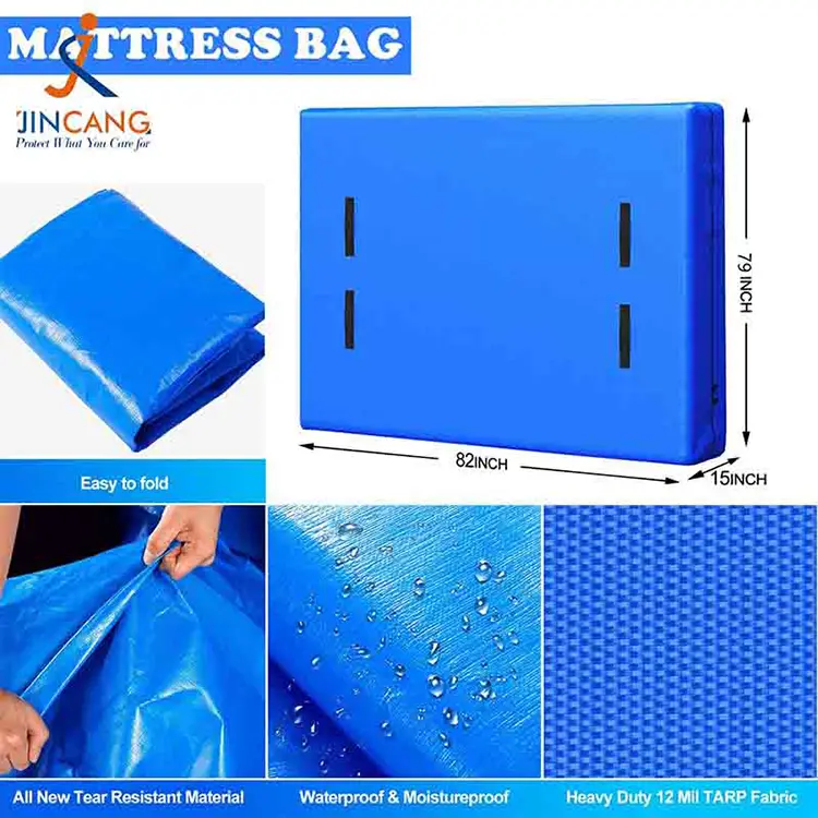 Hållbara PE -madrassväskor